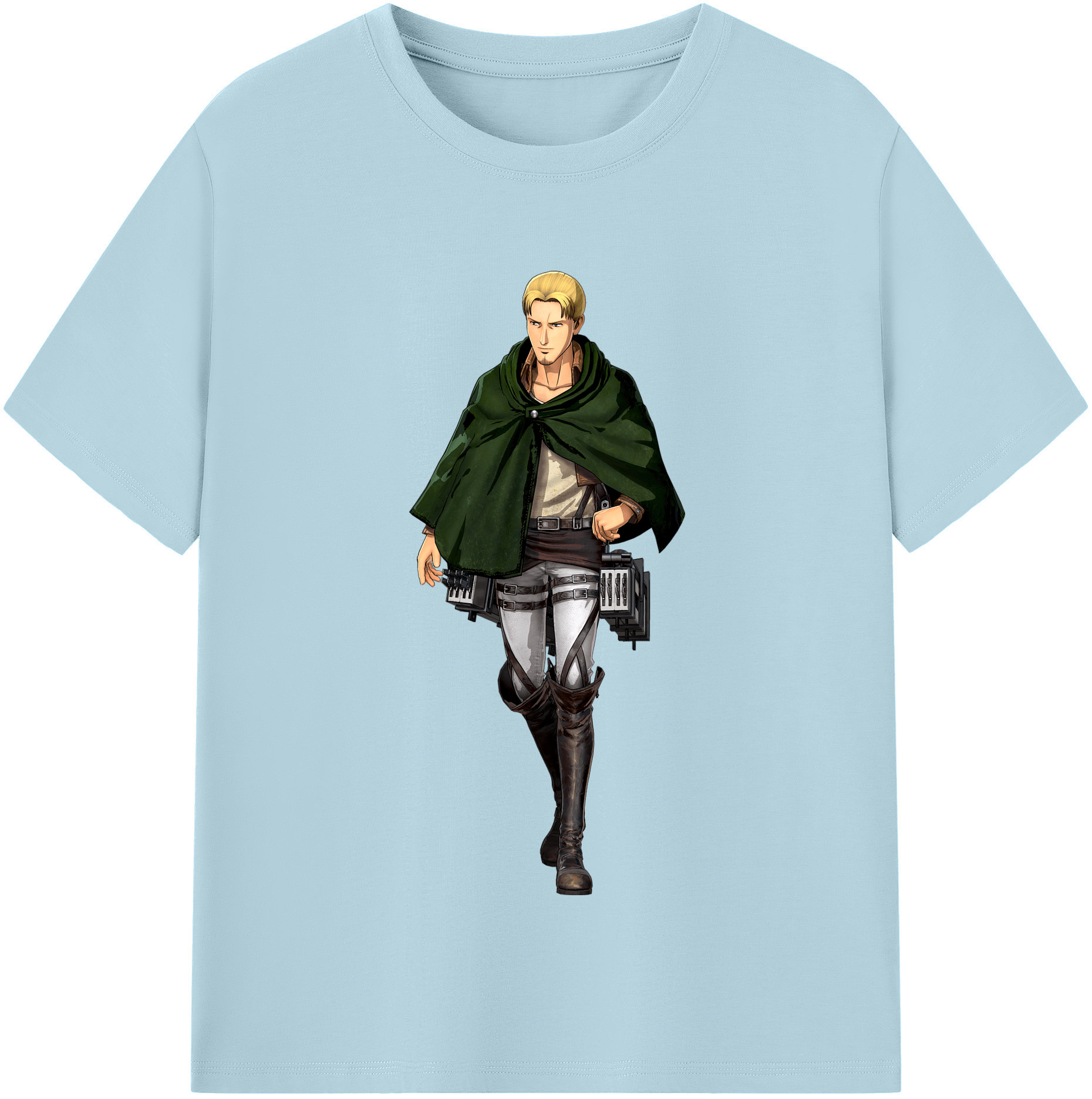 （画像用） 進撃の巨人 Attack on Titan 綿100％半袖Tシャツ（フロントプリント）